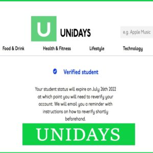 Buy Unidays Account US